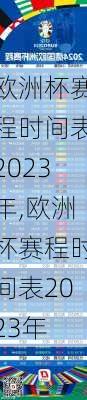 欧洲杯赛程时间表2023年,欧洲杯赛程时间表2023年