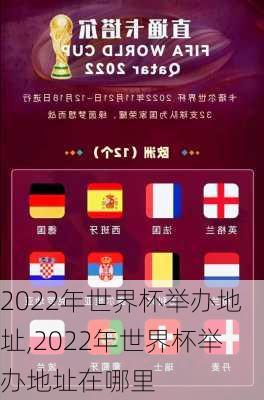 2022年世界杯举办地址,2022年世界杯举办地址在哪里