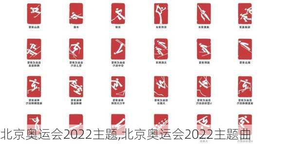 北京奥运会2022主题,北京奥运会2022主题曲