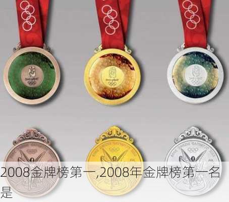 2008金牌榜第一,2008年金牌榜第一名是