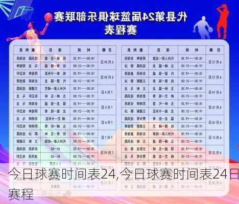 今日球赛时间表24,今日球赛时间表24日赛程