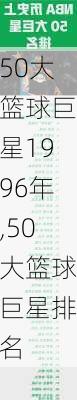 50大篮球巨星1996年,50大篮球巨星排名