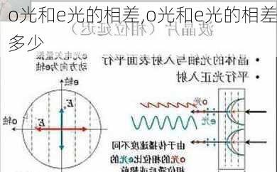 o光和e光的相差,o光和e光的相差多少