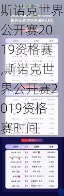 斯诺克世界公开赛2019资格赛,斯诺克世界公开赛2019资格赛时间