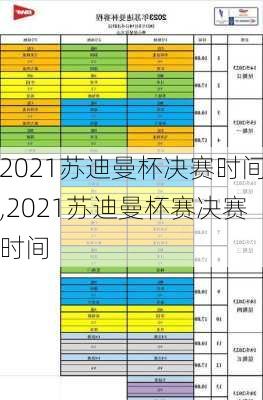 2021苏迪曼杯决赛时间,2021苏迪曼杯赛决赛时间