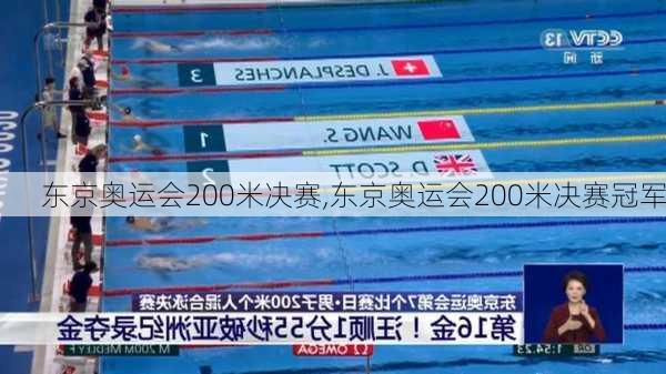 东京奥运会200米决赛,东京奥运会200米决赛冠军