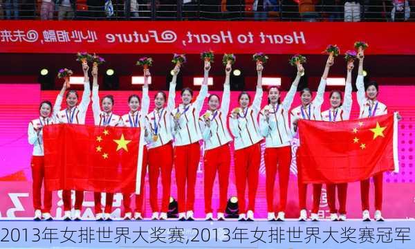 2013年女排世界大奖赛,2013年女排世界大奖赛冠军