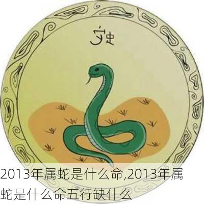 2013年属蛇是什么命,2013年属蛇是什么命五行缺什么