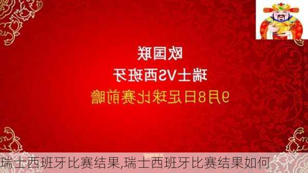 瑞士西班牙比赛结果,瑞士西班牙比赛结果如何